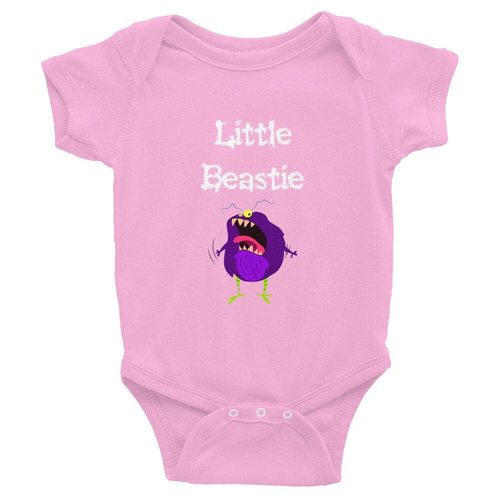 Cute Baby Bodysuit, Little Beastie Baby Bodysuit, Gift for Baby, Baby Shower Gift, Cute Baby Clothing, Funny Baby Shirt, Cute Baby Bodysuit - Atomic Bullfrog