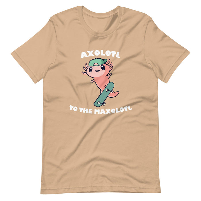 Maximize Your Axolotl Love with This Cute Axolotyl T-Shirt - Perfect for Animal Enthusiasts - Atomic Bullfrog