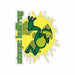 Atomic Bullfrog Logo Frog Karate Kick Kiss-Cut Sticker - Atomic Bullfrog