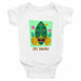 Cute Tiki and Pineapples Infant Bodysuit - Atomic Bullfrog