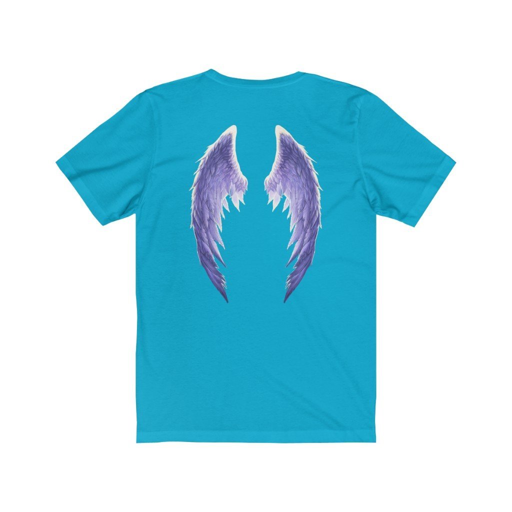 Fantasy Angel Wings Art Unisex Jersey Tee, Aesthetic Wings T-Shirt - Atomic Bullfrog