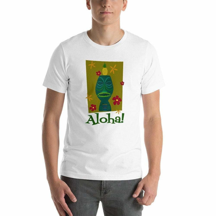 Funny Hawaii Aloha Pineapple Tiki Unisex T-Shirt - Atomic Bullfrog
