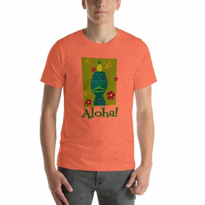Funny Hawaii Aloha Pineapple Tiki Unisex T-Shirt - Atomic Bullfrog