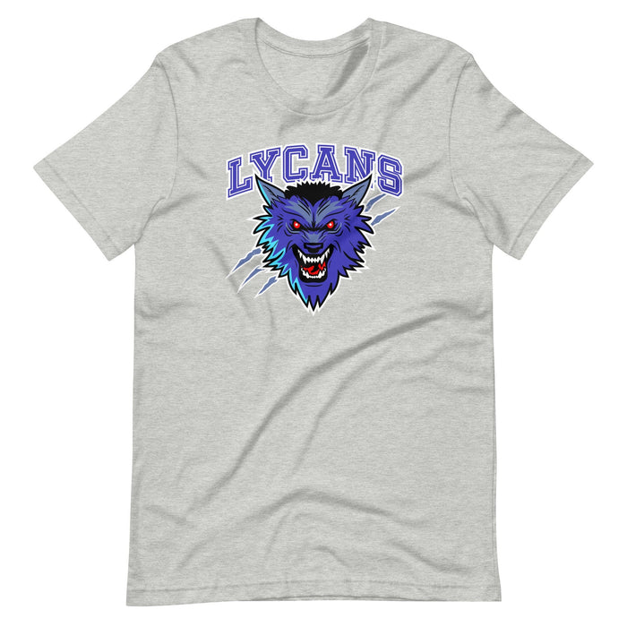 Funny Werewolf University Shirt, Halloween Unisex t-shirt, College Parody Shirt, Lycan Shirt, Team Werewolf T-Shirt, Horror Fan Gift, Lycans - Atomic Bullfrog