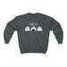 Kawaii Cat Unisex Sweatshirt, Sushi Shirt, Musubi Shirt, Funny Cat Shirt, Crewneck Sweatshirt, Kawaii Sweatshirt, Onigiri Shirt, Musubi Gift - Atomic Bullfrog