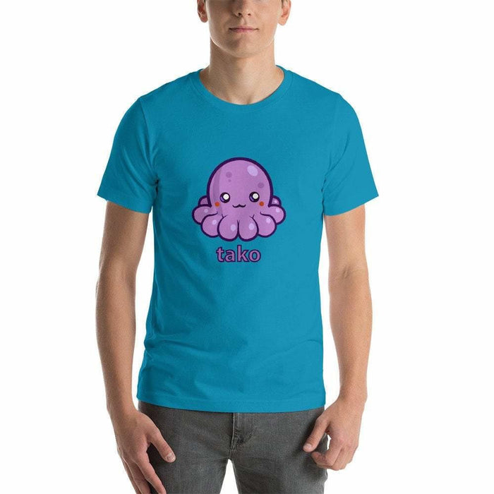 Kawaii Octopus Tako Unisex T-Shirt - Atomic Bullfrog