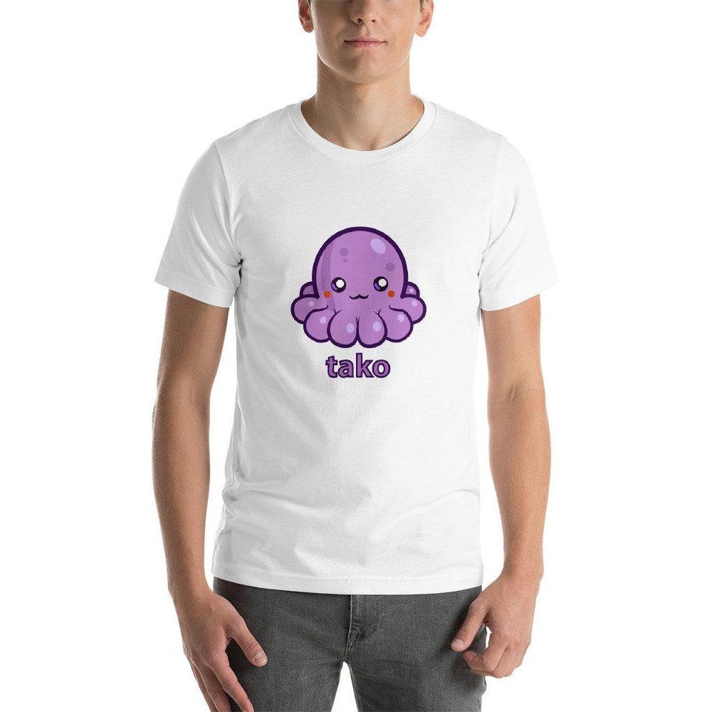 Kawaii Octopus Tako Unisex T-Shirt - Atomic Bullfrog