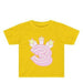 Kawaii Pastel 3 Year Old Birthday Kids T-Shirt - Atomic Bullfrog