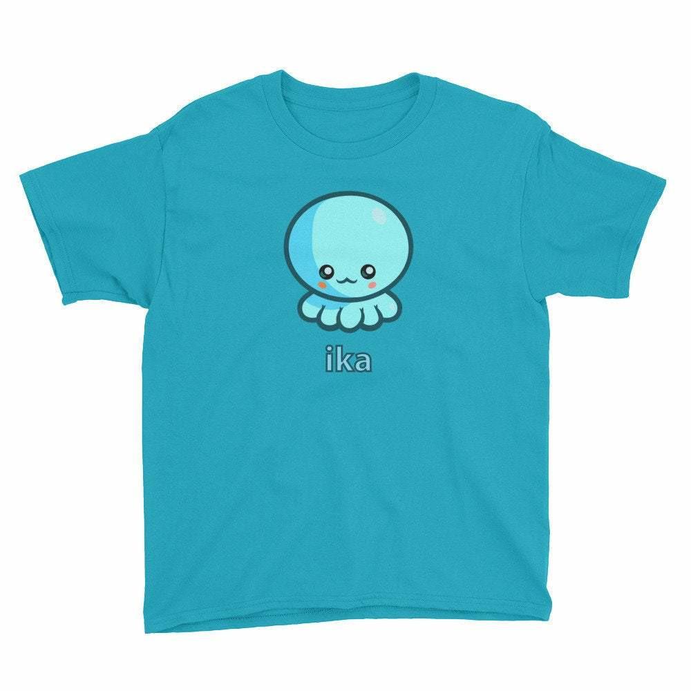 Kawaii Squid Sushi Kids/Youth T-Shirt - Atomic Bullfrog