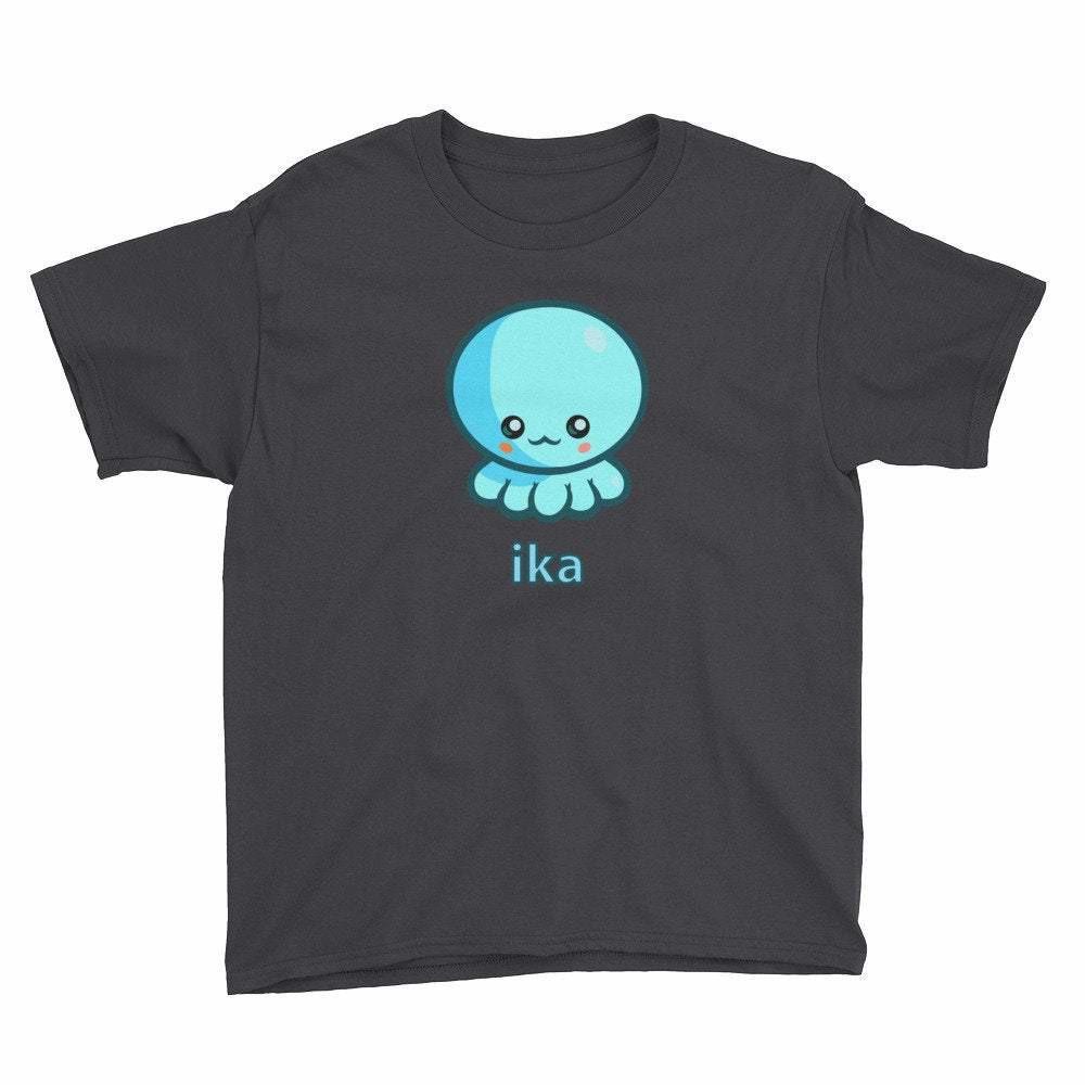 Kawaii Squid Sushi Kids/Youth T-Shirt - Atomic Bullfrog