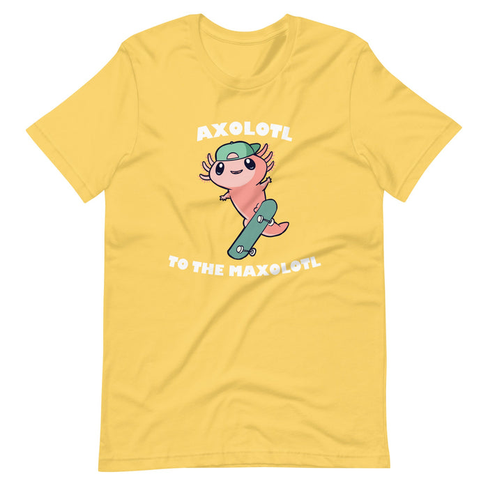 Maximize Your Axolotl Love with This Cute Axolotyl T-Shirt - Perfect for Animal Enthusiasts - Atomic Bullfrog