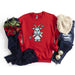 Yami Kawaii Christmas Krampus Unisex Sweatshirt, Pastel Goth Christmas Shirt, Creepy Cute Krampus Sweatshirt, Yami Kawaii Clothing, Gift - Atomic Bullfrog