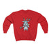 Yami Kawaii Christmas Krampus Unisex Sweatshirt, Pastel Goth Christmas Shirt, Creepy Cute Krampus Sweatshirt, Yami Kawaii Clothing, Gift - Atomic Bullfrog