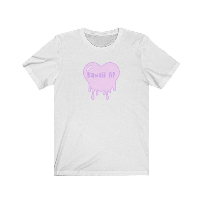 Yami Kawaii Melting Heart Unisex Tee, Yami Kawaii Clothing, Pastel Goth Clothing, Kawaii Aesthetic Clothing, Creepy Cute Shirt, Aesthetic - Atomic Bullfrog