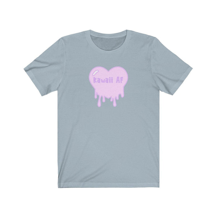 Yami Kawaii Melting Heart Unisex Tee, Yami Kawaii Clothing, Pastel Goth Clothing, Kawaii Aesthetic Clothing, Creepy Cute Shirt, Aesthetic - Atomic Bullfrog