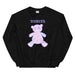 Yami Kawaii Sad Bear Unisex Sweatshirt - Atomic Bullfrog
