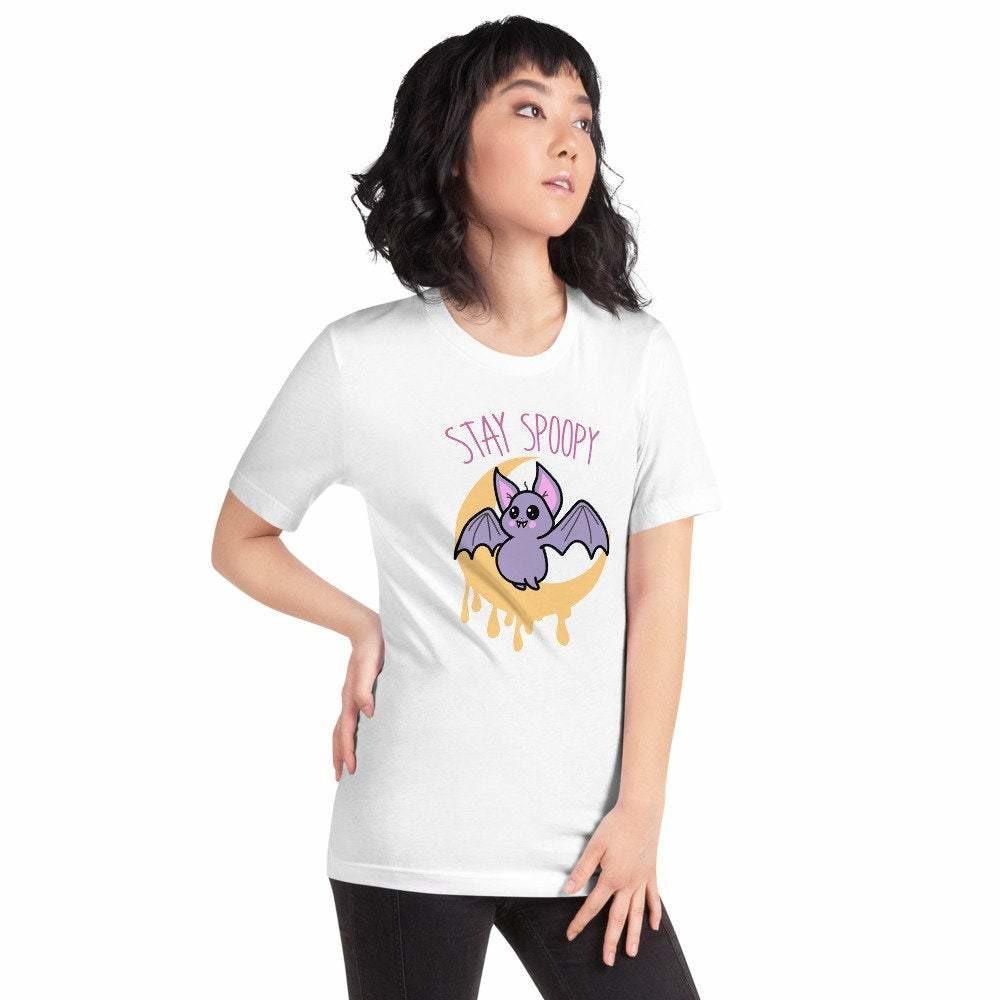 Yami Kawaii Stay Spoopy Unisex T-Shirt - Atomic Bullfrog