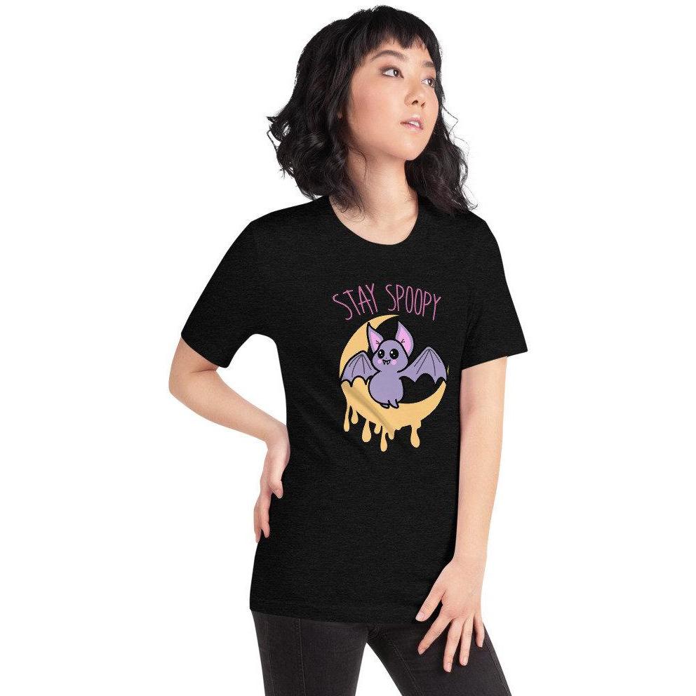 Yami Kawaii Stay Spoopy Unisex T-Shirt - Atomic Bullfrog